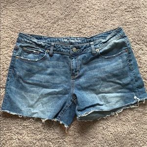 Aerospostale midi denim shorts
